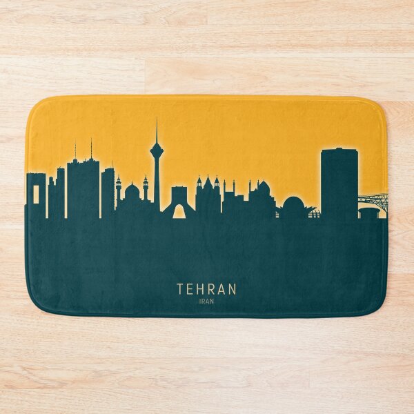 Item preview, Tehran Iran Skyline designed and sold by ArtPrints.