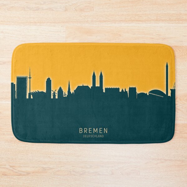 Item preview, Bremen Germany Skyline designed and sold by ArtPrints.