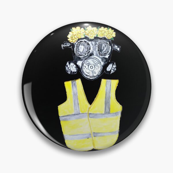 Item preview, Gas Mask and Yellow vest  designed and sold by AnnArtshock.