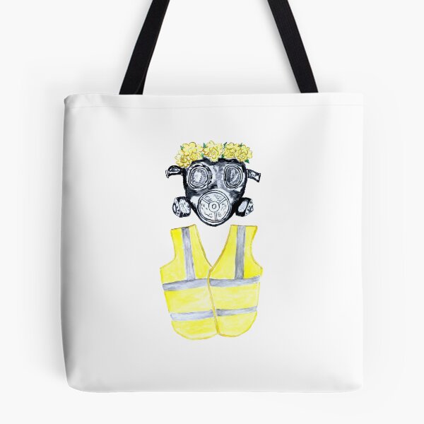 Item preview, Gas Mask and Yellow vest  designed and sold by AnnArtshock.