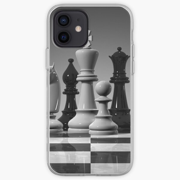 Chess board iPhone Soft Case