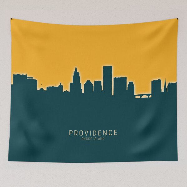 Item preview, Providence Rhode Island Skyline designed and sold by ArtPrints.