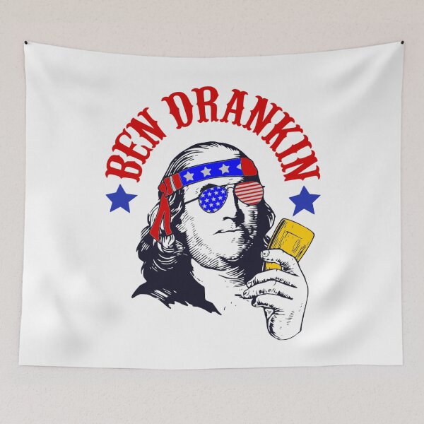 Item preview, Ben Drankin, 4th of July Patriotic, Fourth of July Funny designed and sold by fourstripes.