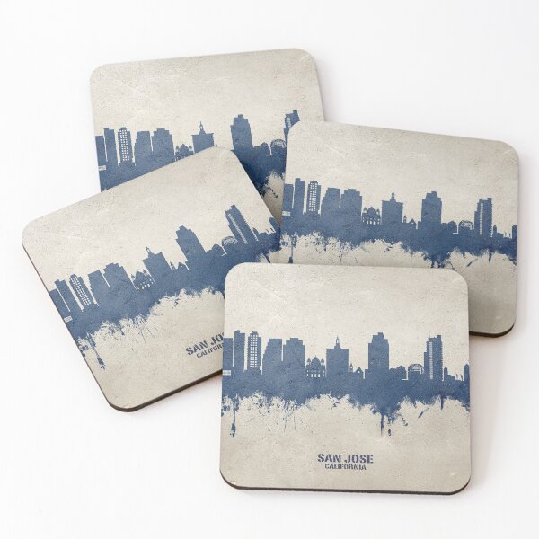 Item preview, San Jose California Skyline designed and sold by ArtPrints.
