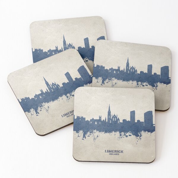 Item preview, Limerick Ireland Skyline designed and sold by ArtPrints.