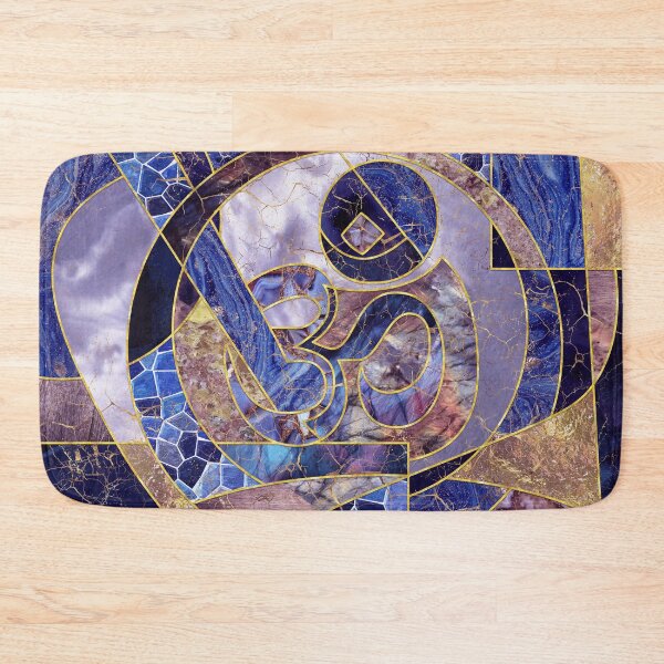 Item preview, Om symbol abstract textures collage designed and sold by k9printart.