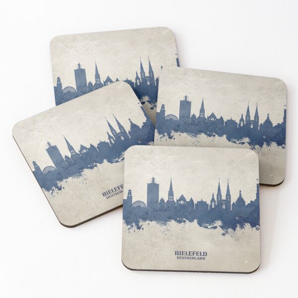 Item preview, Bielefeld Germany Skyline designed and sold by ArtPrints.
