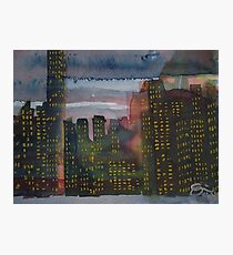 Corporate Sunset Photographic Print