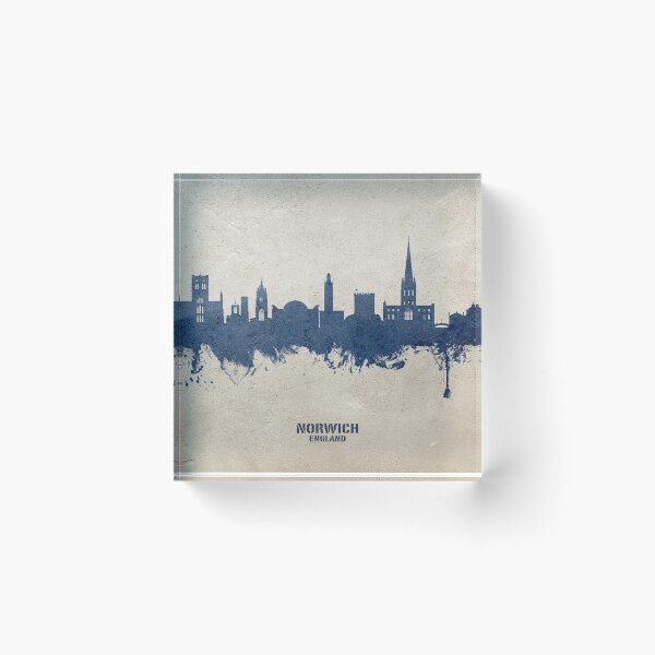Item preview, Norwich England Skyline designed and sold by ArtPrints.