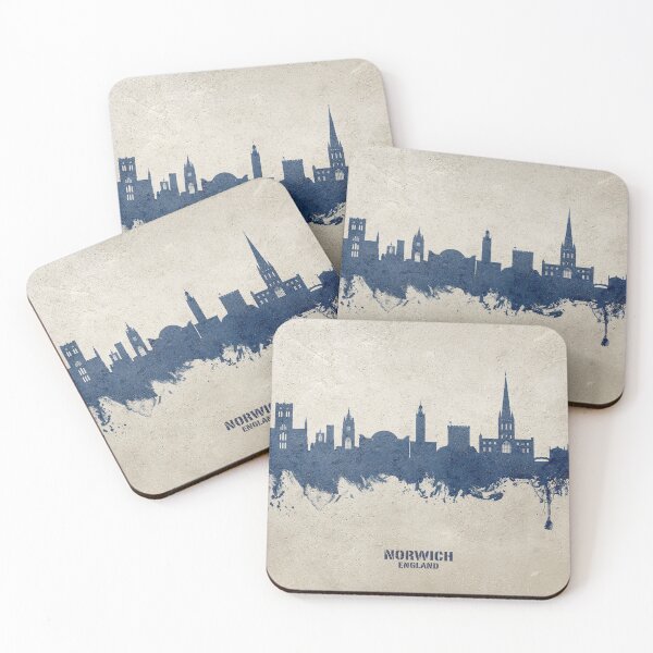 Item preview, Norwich England Skyline designed and sold by ArtPrints.