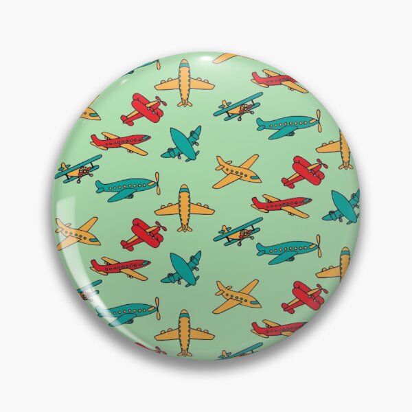 Item preview, Airplanes Green  designed and sold by Pixelsadots.