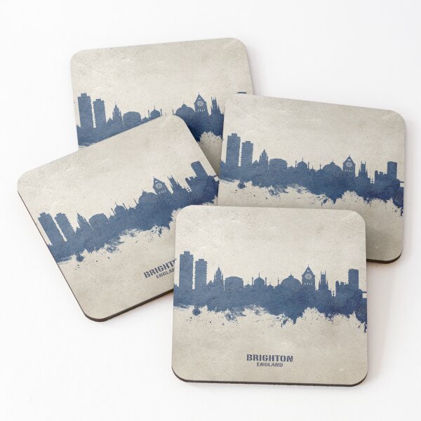 Item preview, Brighton England Skyline designed and sold by ArtPrints.