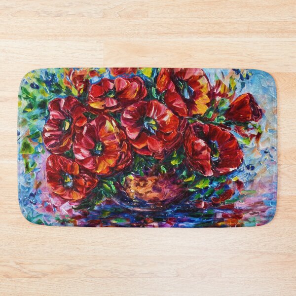 Item preview, Red Poppies In A Vase designed and sold by Rocky Mountain Artistry.