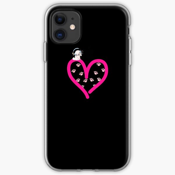 Cavalier King Charles Spaniel Dog in my Heart Paw Love iPhone Soft Case