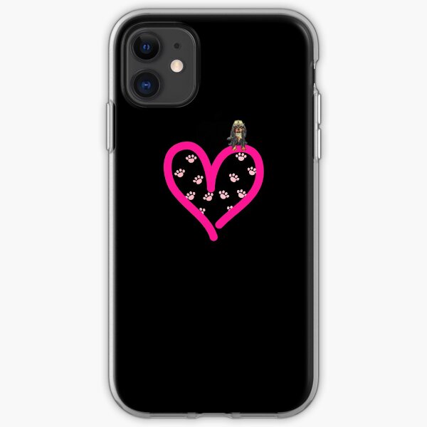 Cavalier King Charles Spaniel Dog in my Heart Paw Love iPhone Soft Case