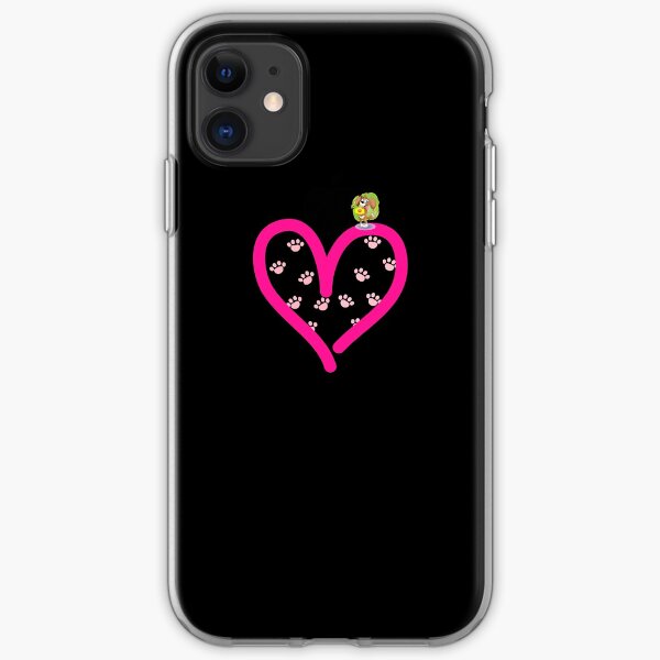 Cavalier King Charles Spaniel Dog in my Heart Paw Love iPhone Soft Case