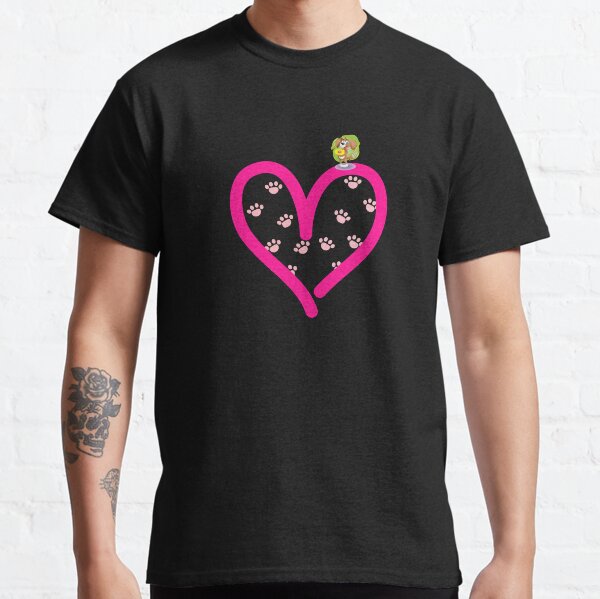 Cavalier King Charles Spaniel Dog in my Heart Paw Love Classic T-Shirt