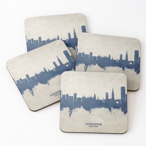 Item preview, Leicester England Skyline designed and sold by ArtPrints.