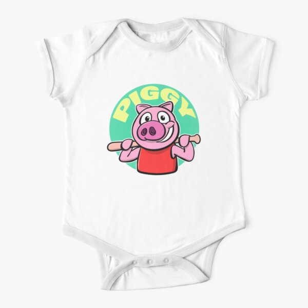 Roblox For Kids Short Sleeve Baby One Piece Redbubble - piggy roblox nopor