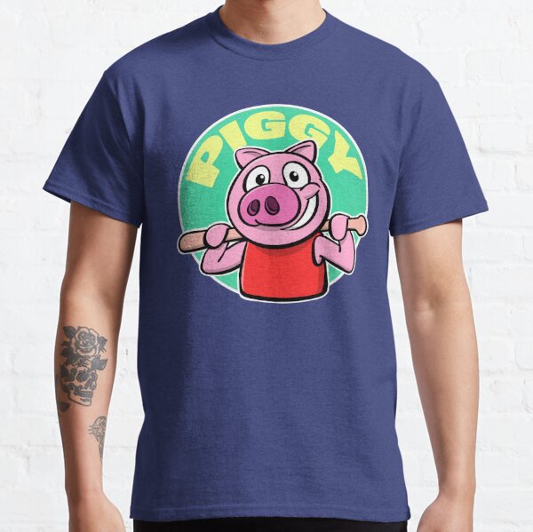 Roblox Men S T Shirts Redbubble - roblox piggy house background door