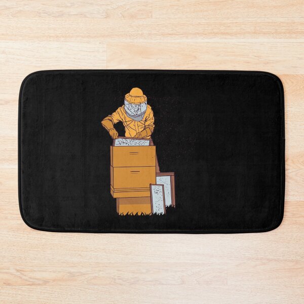 Item preview, beekeeper illustration  designed and sold by pirminio.