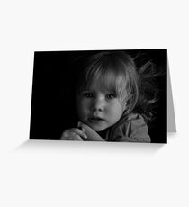 My Little Grandaughter Skye Greeting Card