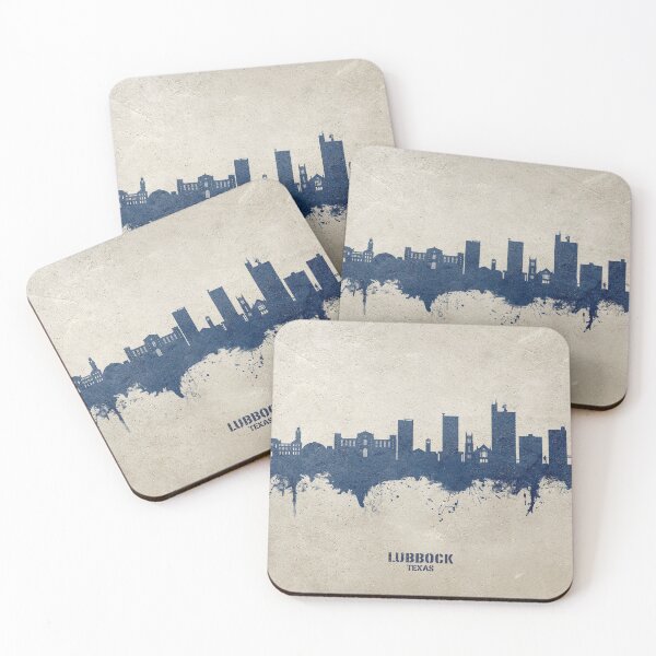 Artikelvorschau, Lubbock Texas Skyline entworfen und verkauft von ArtPrints.