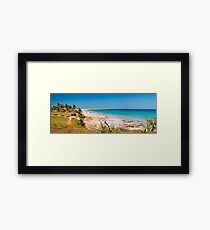 Cable beach panorama Framed Print
