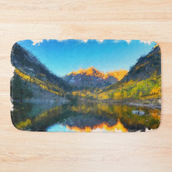 Item preview, The Wonderful Maroon Bells designed and sold by AM FineArtPrints.
