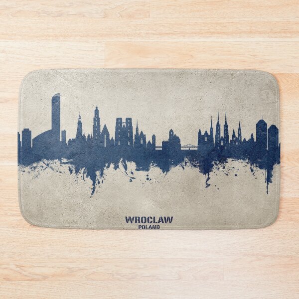 Item preview, Wroclaw Poland Skyline designed and sold by ArtPrints.
