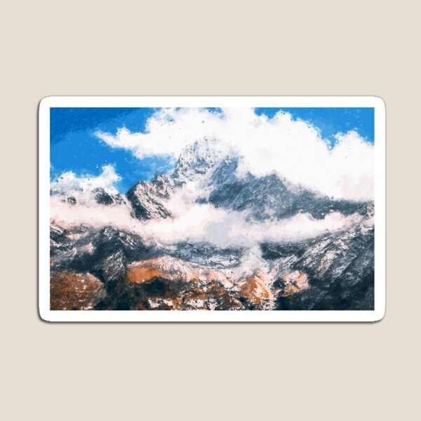 Mount Everest Classic Fridge Magnet Himalayas Mountain Climbing Gift #15689 