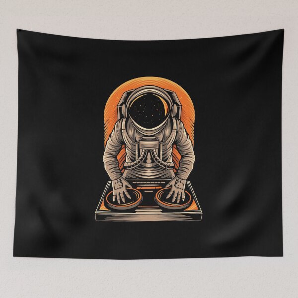 Item preview, Astronaut DJ designed and sold by Valentin Mladin.