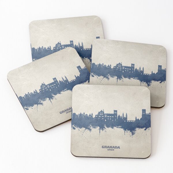 Item preview, Granada Spain Skyline designed and sold by ArtPrints.
