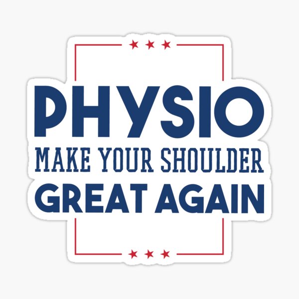 Sticker Physio Redbubble