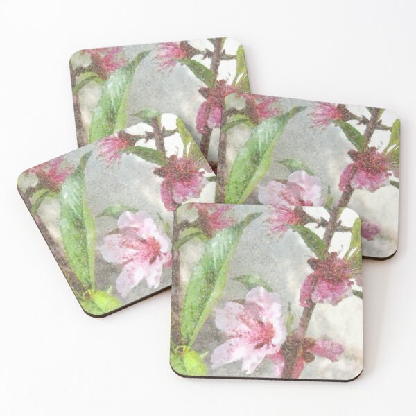 Item preview, Fading Peach Blossom Watercolor designed and sold by taiche.