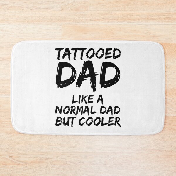 Item preview, Tattoo Gift Bearded Dad Like a Normal Dad but Cooler Father's Day Gift designed and sold by TNDesignStudio.
