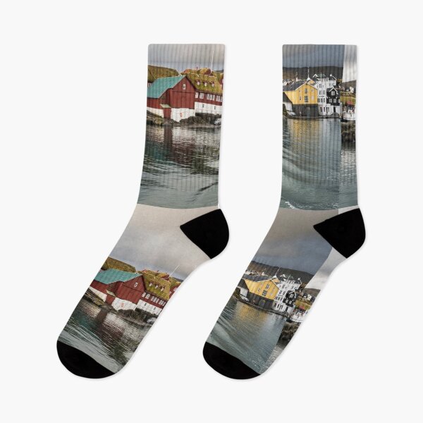 Item preview,   Torshavn, view from the water designed and sold by Dreamscape Eclectic .