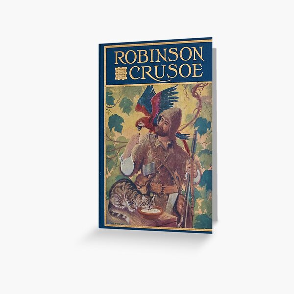 robinson crusoe antique book