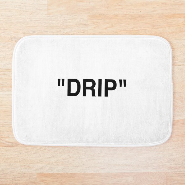 "DRIP" Bath Mat