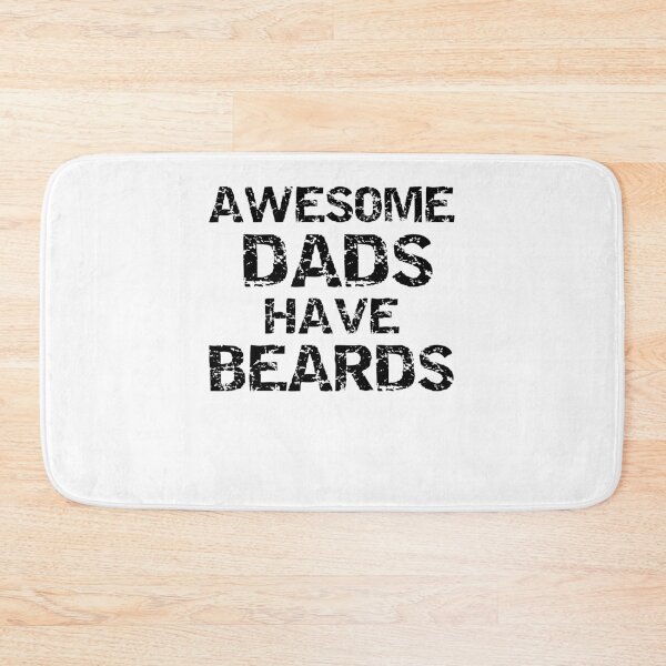 Aperçu de l'œuvre Vintage Awesome Dads Have Beards Father's Day Gift créée et vendue par TNDesignStudio.