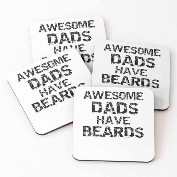 Item preview, Vintage Awesome Dads Have Beards Father's Day Gift designed and sold by TNDesignStudio.
