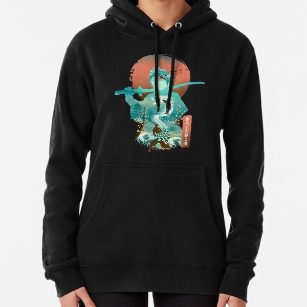 Demon Slayer Adventure Anime Tanjiro Kamado Awesome Art Pullover Hoodie