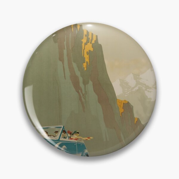 Item preview, Intourist Georgian Military Highway vintage travel poster designed and sold by stickart-marek.