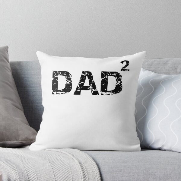 Item preview, Vintage Father of 2 Dad Squared Father's Day Gift designed and sold by TNDesignStudio.