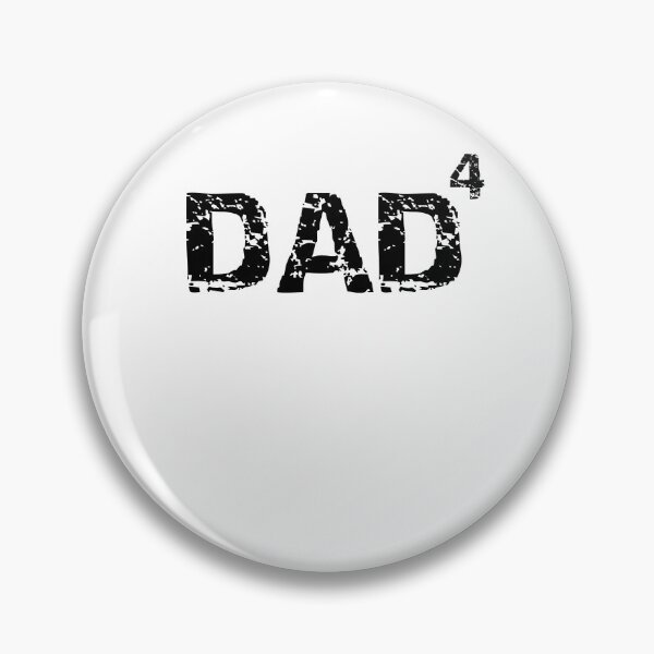 Item preview, Vintage Father of 4 Dad to the Fourth Power Father's Day Gift designed and sold by TNDesignStudio.
