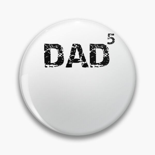 Aperçu de l'œuvre Vintage Father of 5 Dad to the Fifth Power Father's Day Gift créée et vendue par TNDesignStudio.