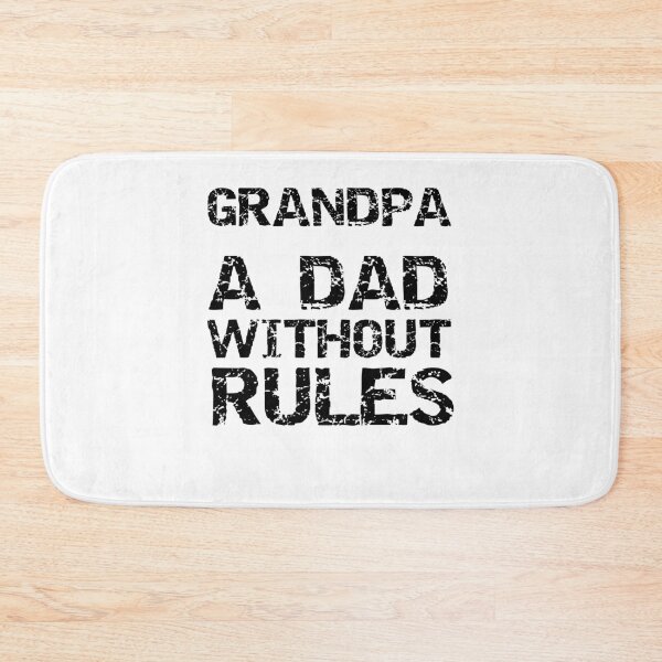 Aperçu de l'œuvre Vintage Grandpa a Dad without Rules Father's Day Gift créée et vendue par TNDesignStudio.