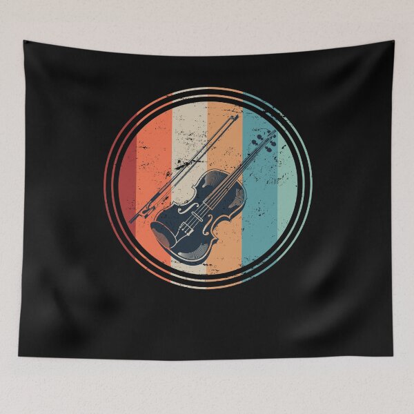 Item preview, Retro violin designed and sold by bestshirtdesign.