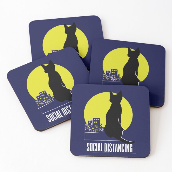 Item preview, Social Distancing designed and sold by CatArtStore.
