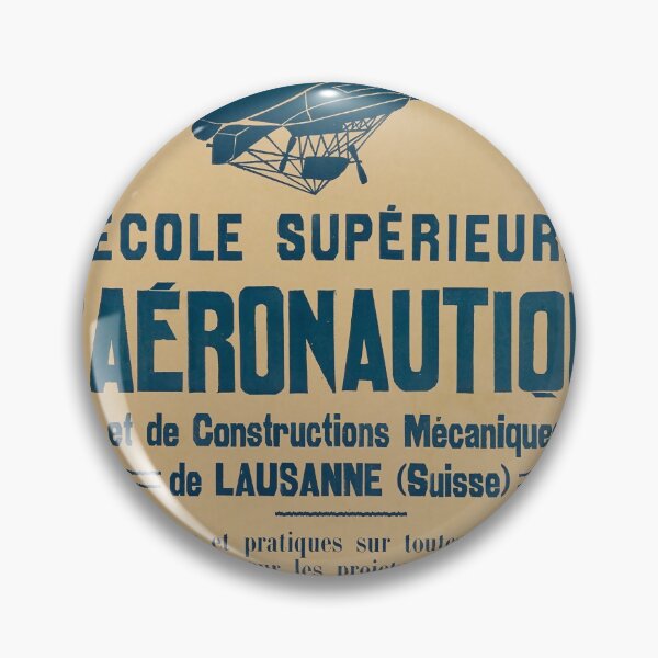 Artikelvorschau, Ecole D Aeronautique vintage travel poster entworfen und verkauft von stickart-marek.